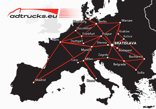 ADTRUCKS MAP