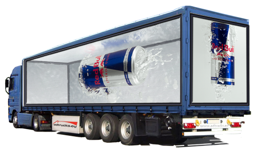 Red Bull adtruck